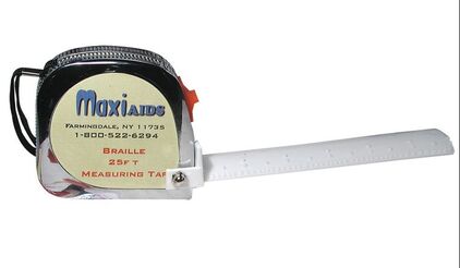 braille measuring tape