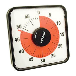 magnetic jumbo timer with red indicator