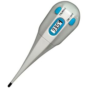 talking instant read clinical thermometer